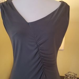 JOSEPH RIBKOFF DRESS, size 10, green, sleeveless, pullover, excellent.